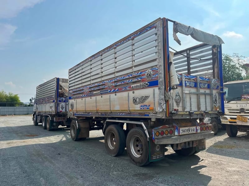 HINO FM 344แรงม้า รถบรรทุก 10ล้อ พ่วงแม่ลูก ปี2018 HINO FM 344แรงม้า รถบรรทุก 10ล้อ พ่วงแม่ลูก ปี2018