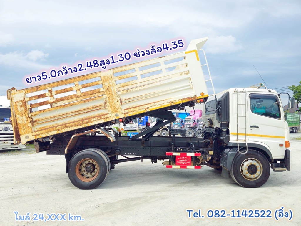 # หกล้อดั้มพ์  Hino FG8J 240 ปี 65  (4491)