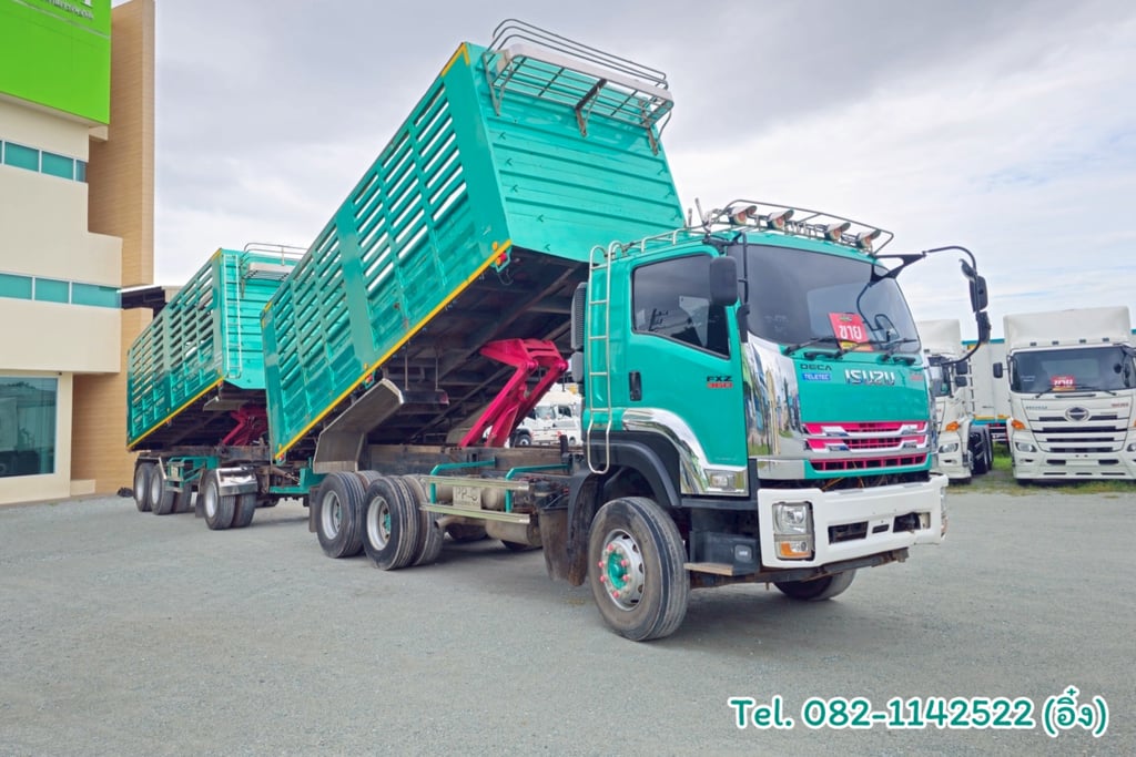 #Vายตัดสิบล้อดั้มเกษตรแม่ลูก ISUZU FXZ 360 แรง ปี 2566 (4795,4796) #Vายตัดสิบล้อดั้มเกษตรแม่ลูก ISUZU FXZ 360 แรง ปี 2566 (4795,4796)