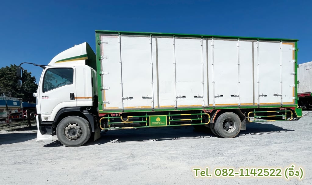 🚚💨หกล้อตู้สิบบาน ISUZU FTR 240 ปี 2561 (2183) 🚚💨หกล้อตู้สิบบาน ISUZU FTR 240 ปี 2561 (2183)