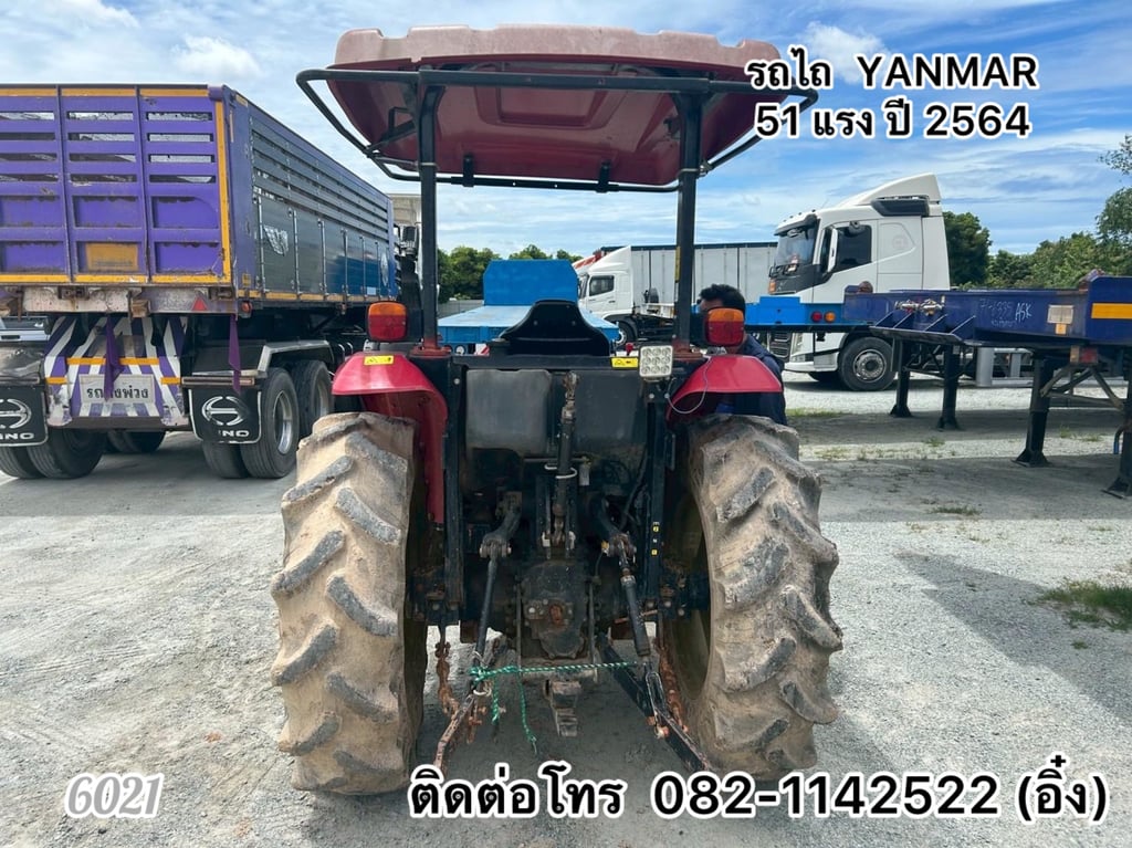 ‼️ด่วน รถเข้าใหม่มาวันนี้ มีคันเดียวในลาน รีบมาจองกันจ้า 💥 รถไถ่  YANMAR 51 แรง ปี 2564 💥 (6021)