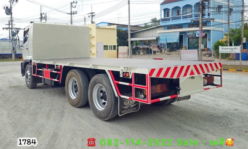 HINO FL 260แรงม้า รถบรรทุก 10ล้อ พื้นเรียบ ปี2017 HINO FL 260แรงม้า รถบรรทุก 10ล้อ พื้นเรียบ ปี2017