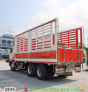 HINO FL 260แรงม้า รถบรรทุก 10ล้อ กระบะคอกสูง ปี2016 HINO FL 260แรงม้า รถบรรทุก 10ล้อ กระบะคอกสูง ปี2016