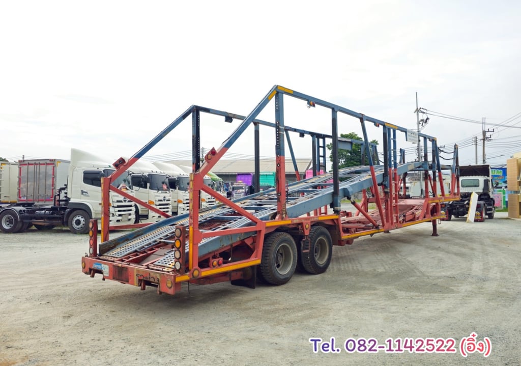 🚚💨หางบรรทุกรถยนต์ สองเพลา อู่ RCK ปี 2554(2404) 🚚💨หางบรรทุกรถยนต์ สองเพลา อู่ RCK ปี 2554(2404)
