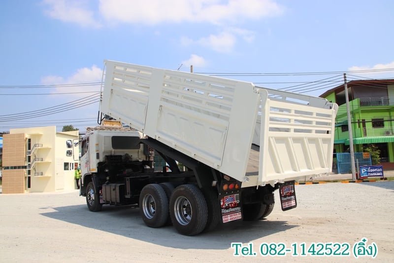 สิบล้อดั้มพ์ HINO FM1A 344แรง ปี 57(6379)