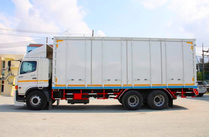 HINO FL 260แรงม้า รถบรรทุก 10ล้อ ตู้แห้ง ปี2018 HINO FL 260แรงม้า รถบรรทุก 10ล้อ ตู้แห้ง ปี2018