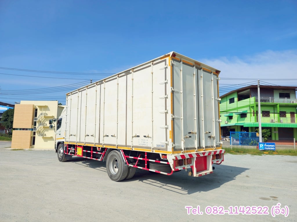 #หกล้อตู้สิบบาน HINO FG8J 212 แรง ปี 2555 (3869)