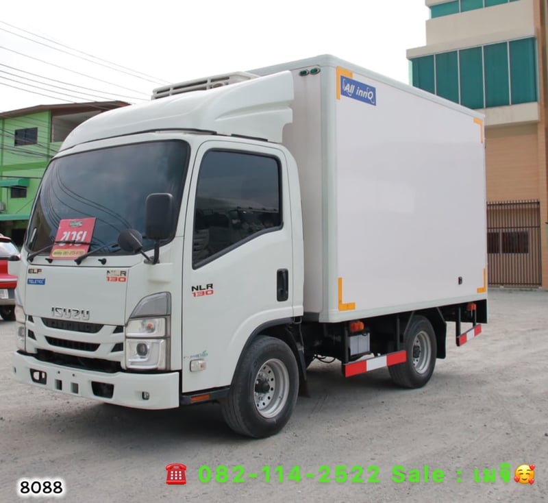 ISUZU NLR 130แรงม้า รถบรรทุก 4ล้อ ตู้เย็น ปี2023