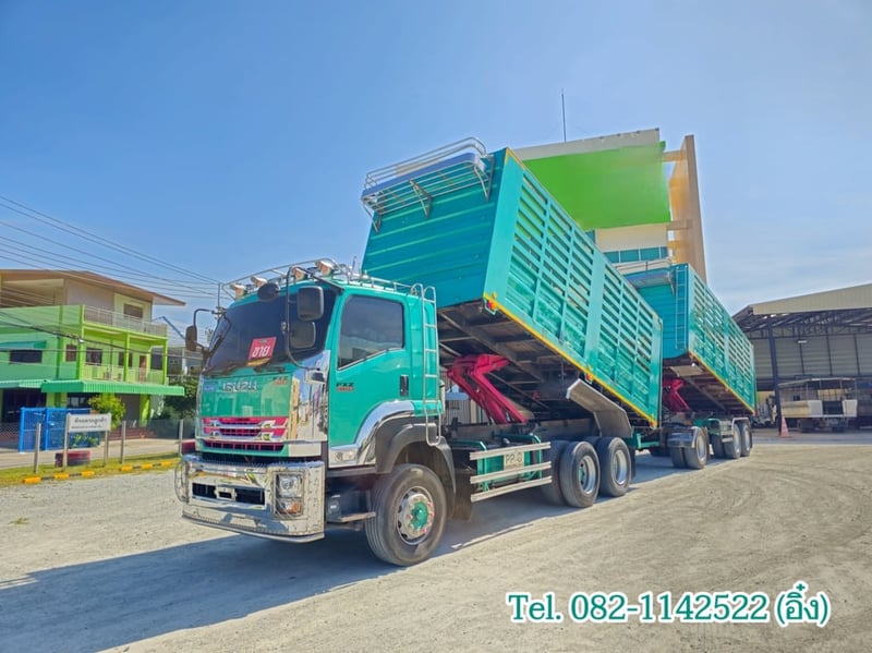 สิบล้อดั้มพ์ ISUZU FXZ 360 แรง ปี 2566 (4795,4696) สิบล้อดั้มพ์ ISUZU FXZ 360 แรง ปี 2566 (4795,4696)