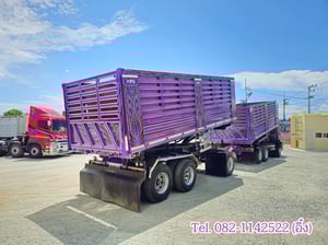 #สิบล้อดั้มเกษตรชุดใหญ่แม่ลูก ISUZU FXZ 360 แรง ปี 2566 (9107,9108)