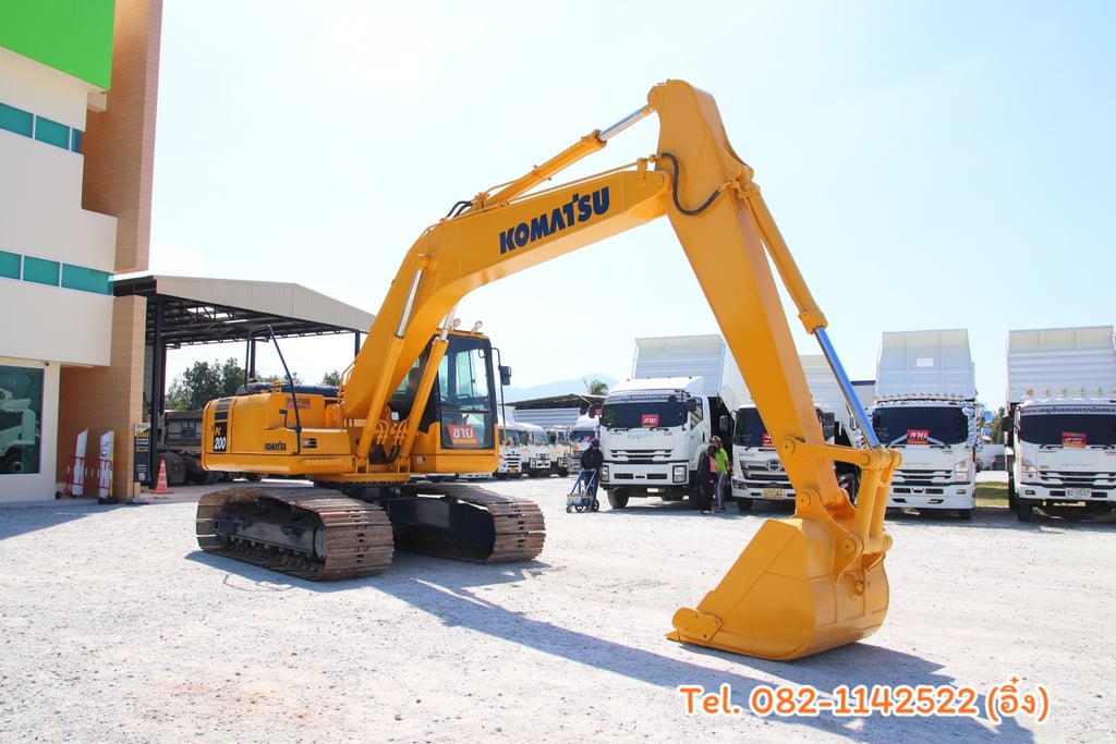 🚜 รถแบ็คโฮ KOMATSU PC200-7 ปี 2005 (4599) 🚜 รถแบ็คโฮ KOMATSU PC200-7 ปี 2005 (4599)