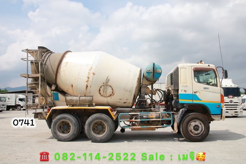 HINO FM 330แรงม้า รถบรรทุก อื่นๆ โม่ผสมปูน ปี2012 HINO FM 330แรงม้า รถบรรทุก อื่นๆ โม่ผสมปูน ปี2012