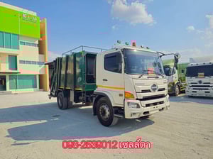 👉 หกล้อบรรทุกขยะ 🚨 HINO FG8J 240 แรง ปี 2566 (4084)