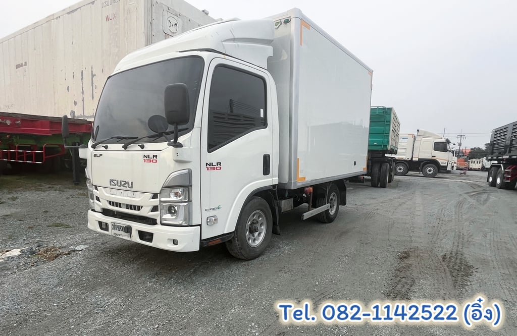 🔥สี่ล้อตู้เย็นน้อย ISUZU NLR 130 แรง ปี2566 สภาพนางฟ้า (8083)