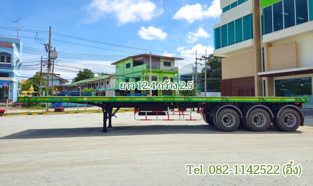 หางพื้นเรียบ สามเพลา อู่ RCK ปี 2566(5612) หางพื้นเรียบ สามเพลา อู่ RCK ปี 2566(5612)