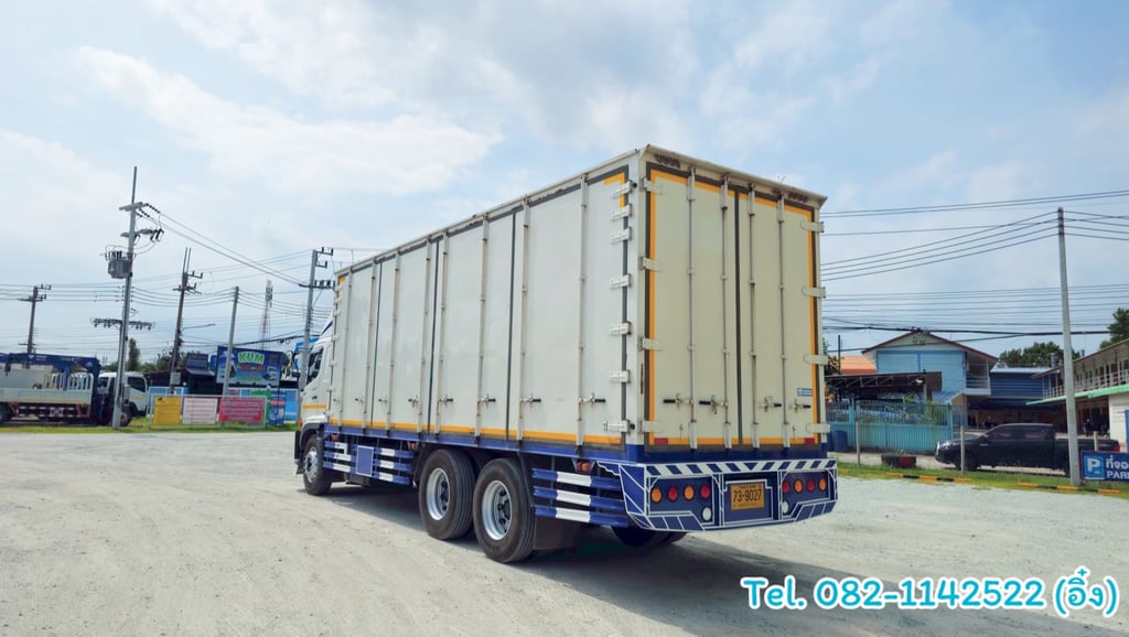 #สิบล้อตู้สิบบาน HINO FL8J 260 แรง ปี 2565 (9027)