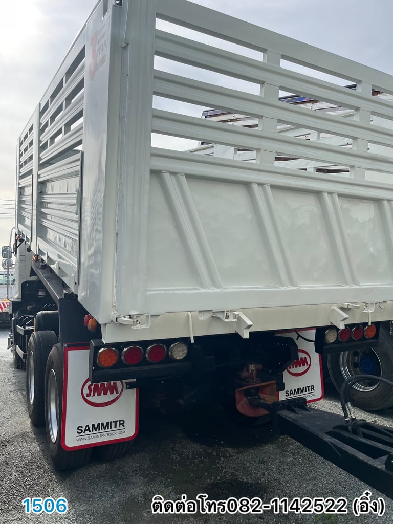 🚚💨ใครมองหารถพ่วงดั้มดิน ดั้มเกษตร  HINO FM1A 344 โทรมาหาเราได้ มีหลายราคา มีหลายรุ่นค่ะ 🚚💨 (1506)