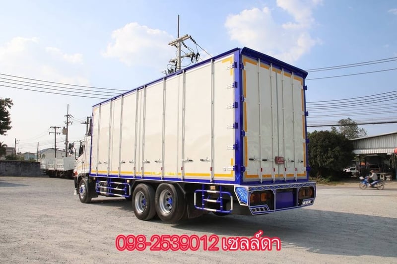  👉 สิบล้อตู้สิบบาน HINO FG8J 240 แรง ปี 2565(4820)
