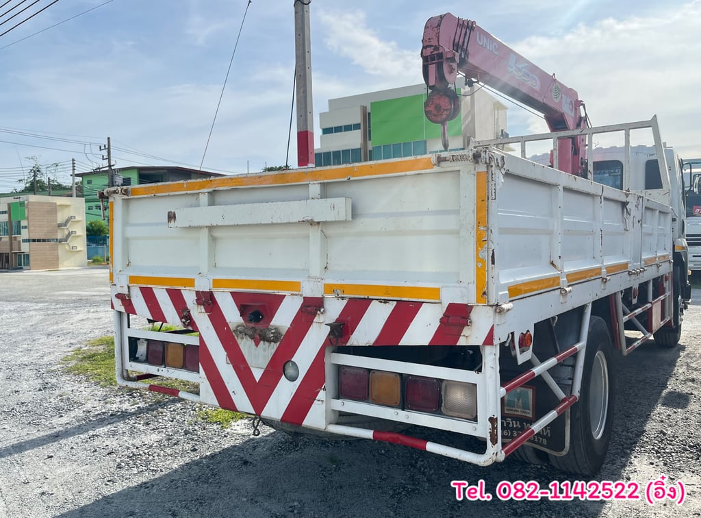 🚚💨หกล้อเครน ISUZU FTR 240 แรง ปี 2557 (0947) 🚚💨หกล้อเครน ISUZU FTR 240 แรง ปี 2557 (0947)