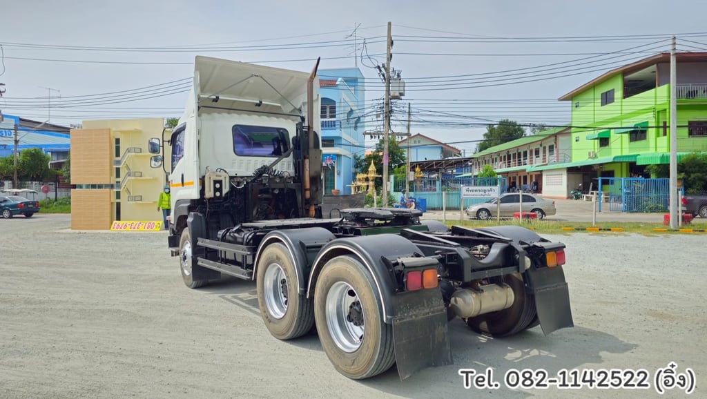 #สิบล้อหัวลาก ISUZU GXZ 360 แรง ปี 2555 (6863)