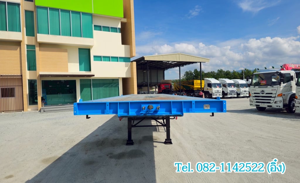  หางพื้นเรียบ สามเพลา อู่ RCK  ปี 2561(4437)