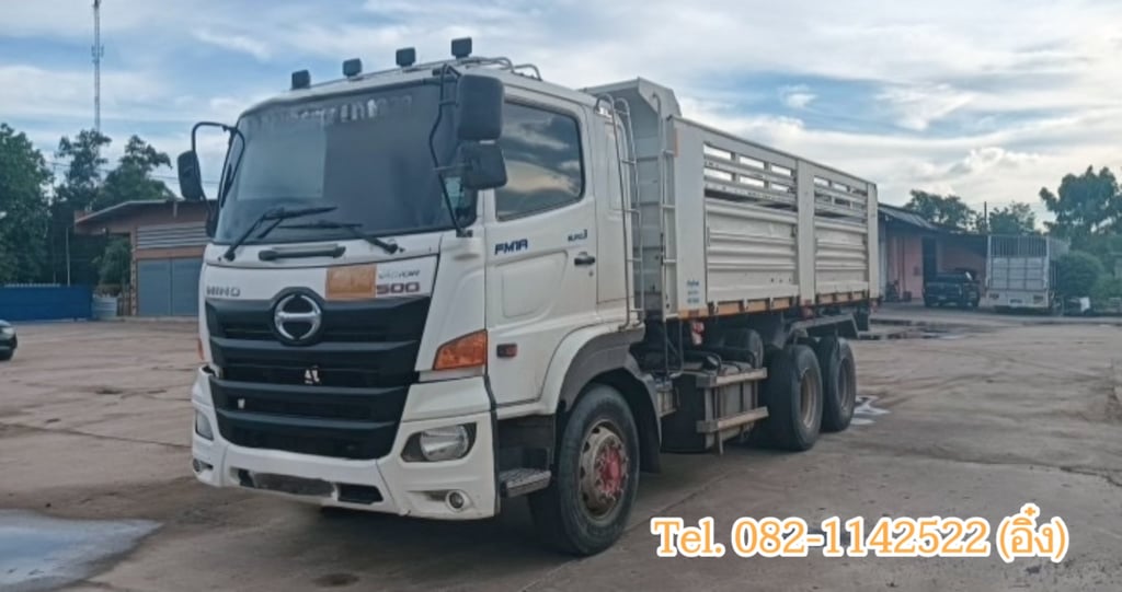 #สิบล้อดั้มพ์ดิน Hino FM1A 344 กระบะสามมิตร ปี 64 (0913)