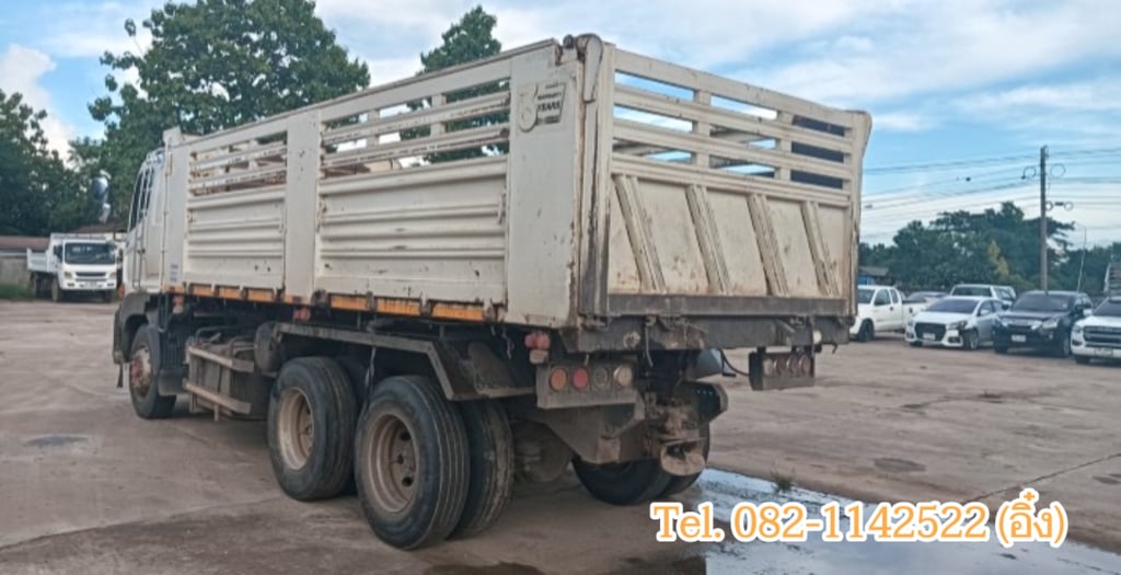 #สิบล้อดั้มพ์ดิน Hino FM1A 344 กระบะสามมิตร ปี 64 (0913)