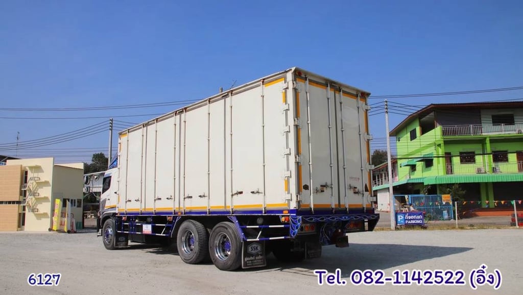 #สิบล้อตู้สิบบาน HINO FL8J 260 แรง ปี 2564 (6127) #สิบล้อตู้สิบบาน HINO FL8J 260 แรง ปี 2564 (6127)