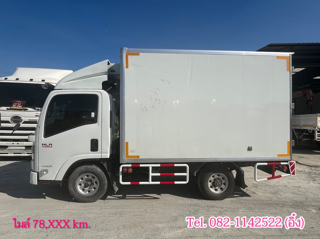 #สี่ล้อตู้เย็นน้อย ISUZU NLR 130 แรง ปี2566 (8083) #สี่ล้อตู้เย็นน้อย ISUZU NLR 130 แรง ปี2566 (8083)