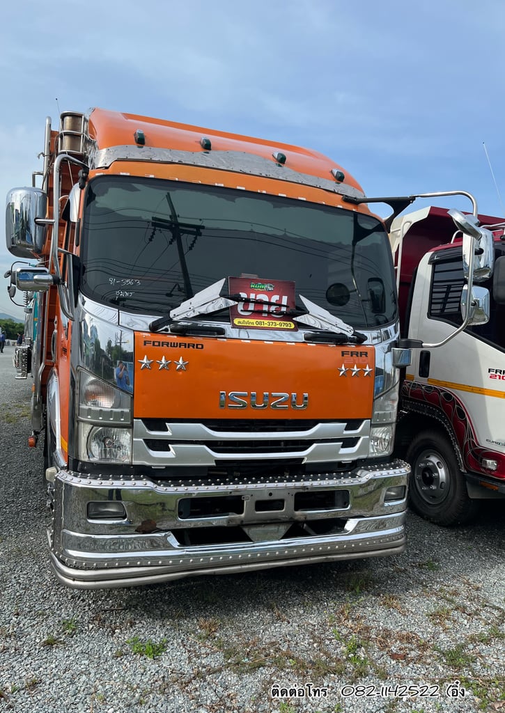🚚 ISUZU FRR 210 แรงม้า ปี 63 รถ 6 ล้อคอก (3563)