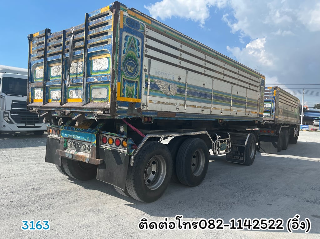 🚚💨#รถพ่วงดั้มดิน ทราย HINO FM1A 344 ปี56 🚚💨(3163,3164) 🚚💨#รถพ่วงดั้มดิน ทราย HINO FM1A 344 ปี56 🚚💨(3163,3164)