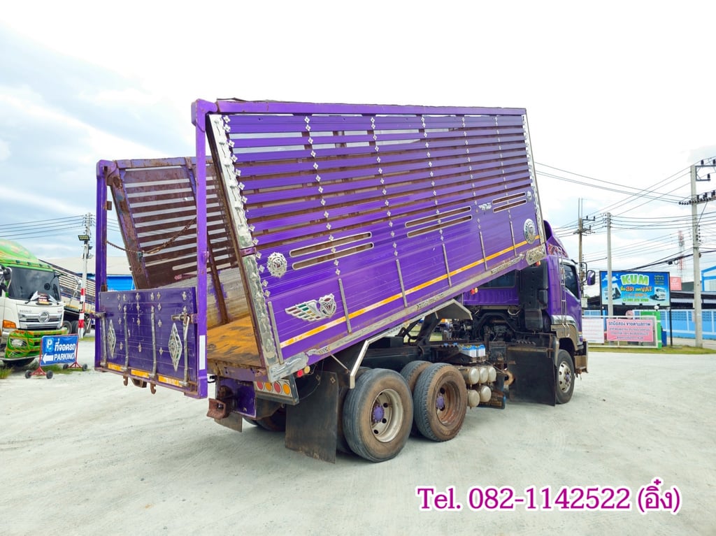 สิบล้อดั้มพ์ ISUZU FXZ 360 แรง ปี 2554 (9033)