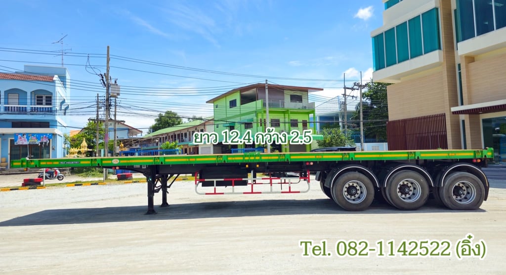 หางพื้นเรียบ สามเพลา อู่ RCK ปี 2566(5616) หางพื้นเรียบ สามเพลา อู่ RCK ปี 2566(5616)