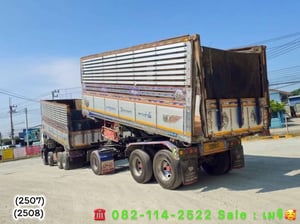 ISUZU FYH 360แรงม้า รถบรรทุก 12ล้อ พ่วงแม่ลูก ปี2013