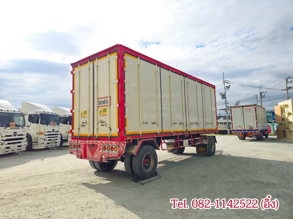 #หางพ่วงตู้ สองเพลา อู่ ปิติ ปี 2565 (3463) #หางพ่วงตู้ สองเพลา อู่ ปิติ ปี 2565 (3463)