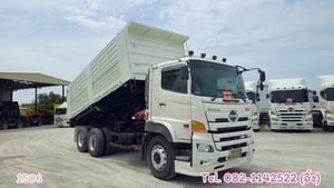 #สิบล้อดั้มพ์ HINO FM1A 344 แรง ปี 2566 กระบะดั้มสามมิตรแท้ (1506)