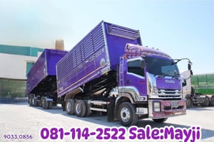 ISUZU FXZ 360แรงม้า รถบรรทุก 10ล้อ พ่วงแม่ลูก ปี2011