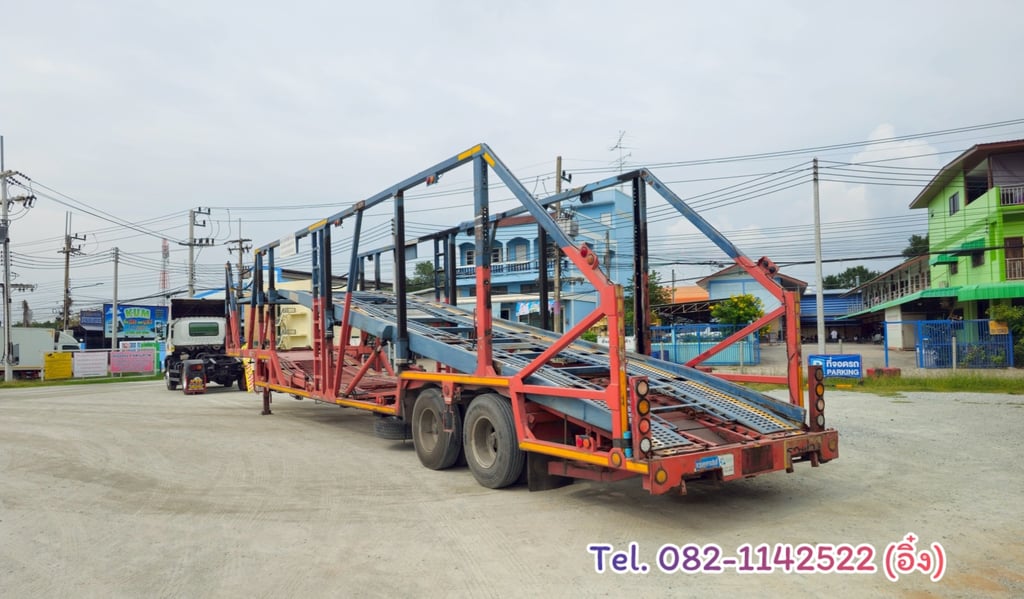 🚚💨หางบรรทุกรถยนต์ สองเพลา อู่ RCK ปี 2554(2404) 🚚💨หางบรรทุกรถยนต์ สองเพลา อู่ RCK ปี 2554(2404)