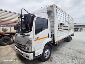 ISUZU FRR 210แรงม้า รถบรรทุก 6ล้อ กระบะคอกสูง ปี2023