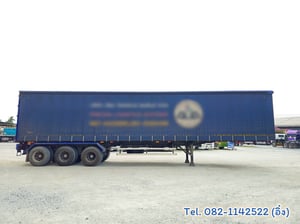 หางตู้ผ้าใบ สามเพลา อู่สามมิตร ปี 2565(0160)