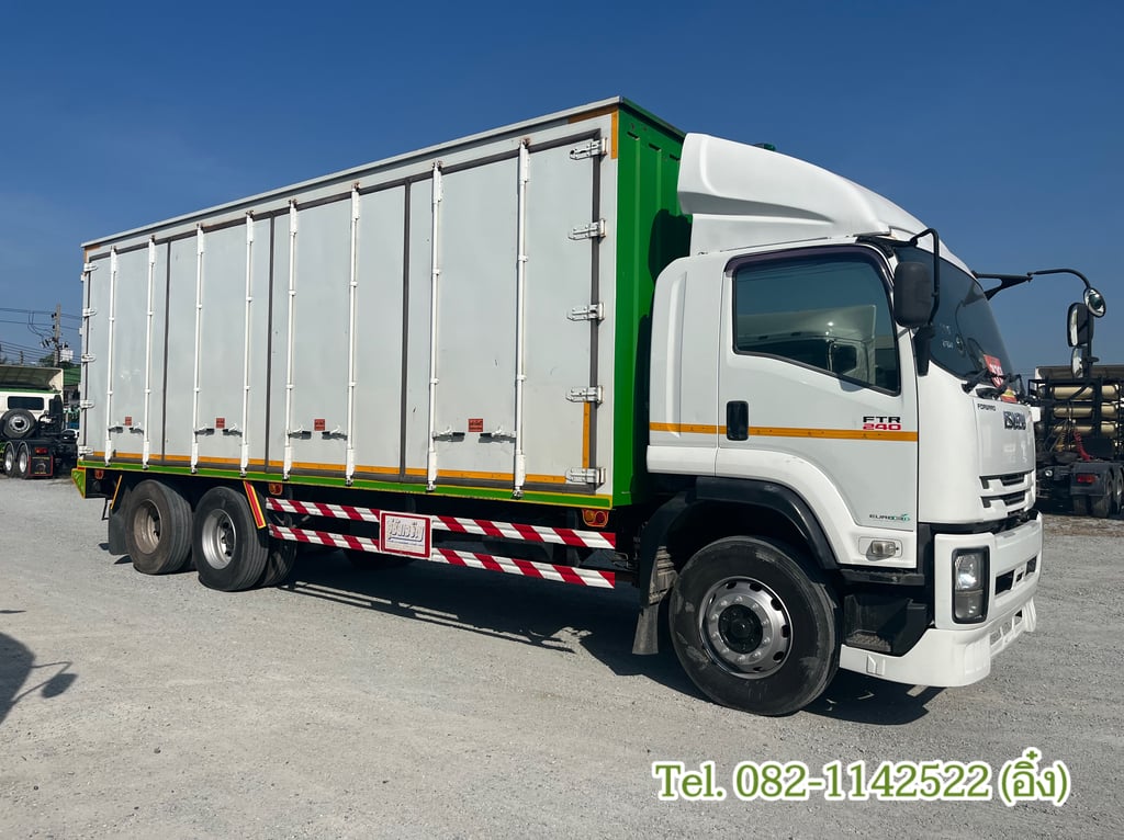 #สิบล้อตู้สิบบาน ISUZU FTR 240 แรง ปี 2562 (8315) #สิบล้อตู้สิบบาน ISUZU FTR 240 แรง ปี 2562 (8315)