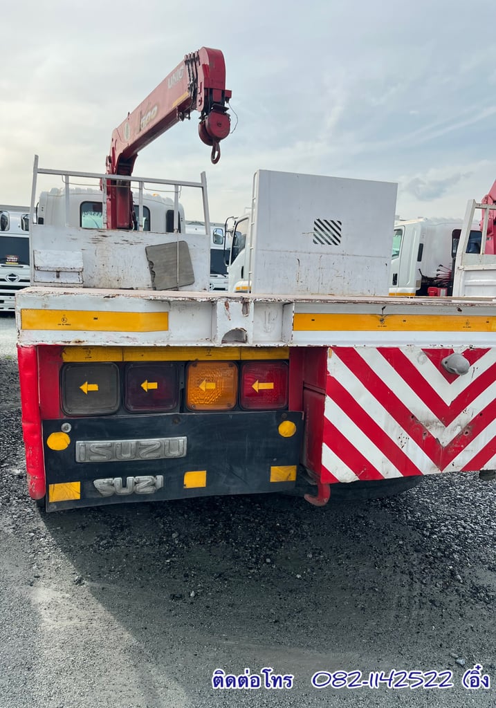 🚚 ISUZU FVM 240 แรงม้า ปี 56 รถสิบล้อเครน (7224)