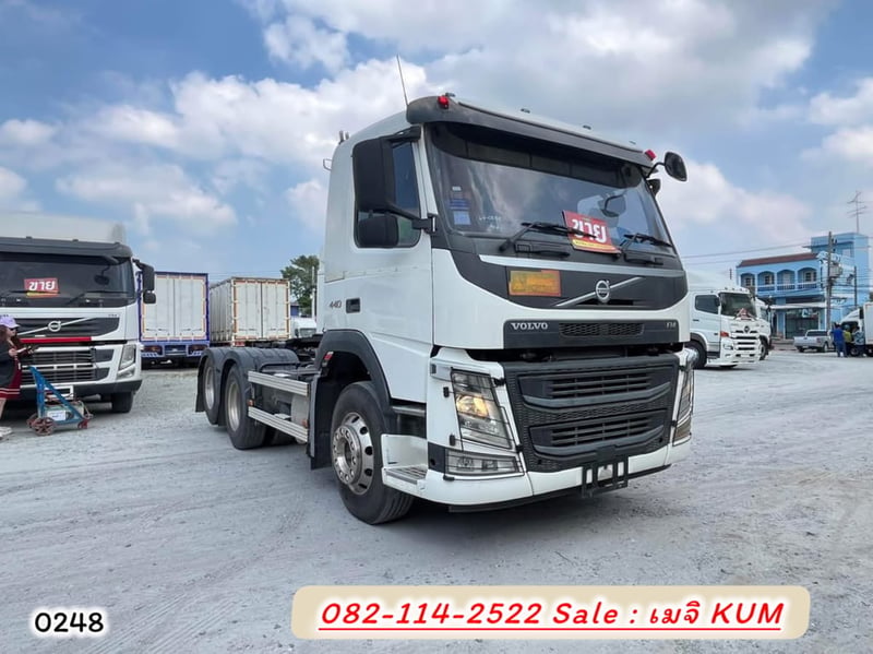 VOLVO FM 440แรงม้า รถบรรทุก 10ล้อ หัวลาก เฉพาะหัว ปี2017