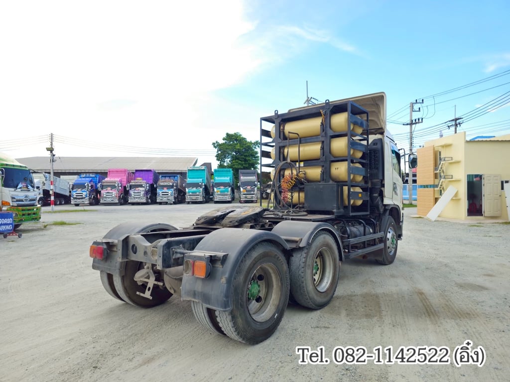 #สิบล้อหัวลากแก๊ส HINO FM2P 360 แรง ปี 2557  (6646)