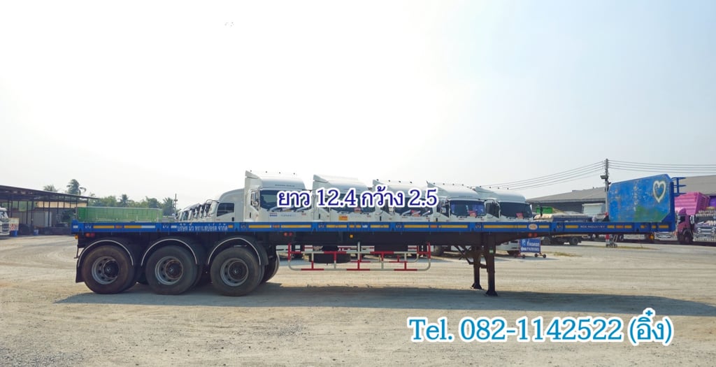 หางพื้นเรียบ สามเพลา อู่ RCK ปี 2565 (5249)