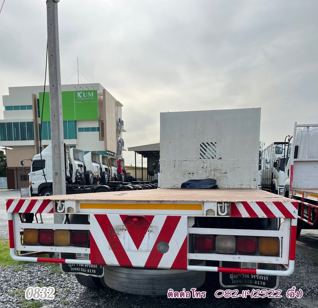 🔥🔥ลดส่งท้ายเดือน 9 ลดไปเลย 90,000 ทั้งเงินสดและไฟแนนซ์ 🚚💨สิบล้อพื้นเรียบ ISUZU FVZ 300 แรง ปี 2557 🚚💨 (0832)