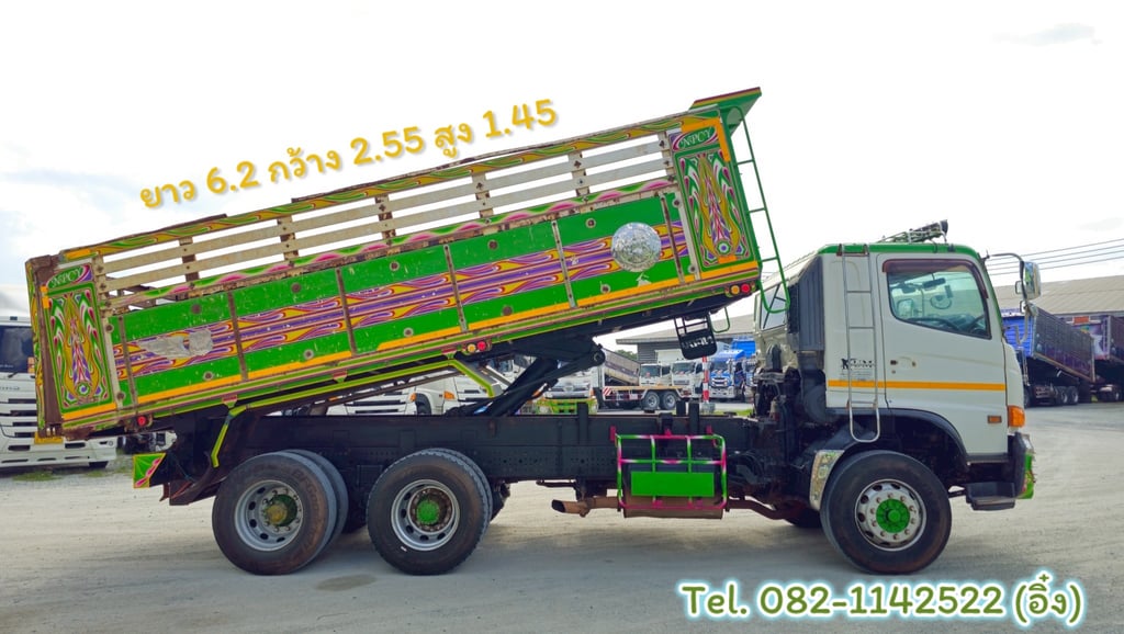 #สิบล้อดั้มพ์ HINO FM1A 344 แรง ปี 2559 (5045)