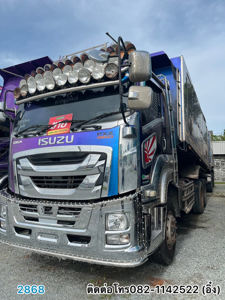 🚚💨ใครมองหาดั้มแม่ลูก ISUZU FXZ 360 แรง ปี 2565 ราคาคุ้มๆ 🚚💨 (2868,2869) 🚚💨ใครมองหาดั้มแม่ลูก ISUZU FXZ 360 แรง ปี 2565 ราคาคุ้มๆ 🚚💨 (2868,2869)