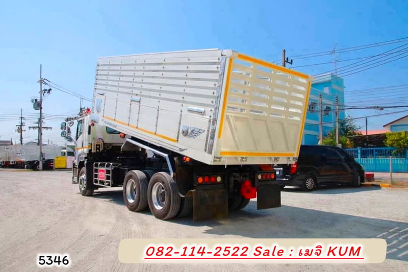 ISUZU FXZ 360แรงม้า รถบรรทุก 10ล้อ กระบะคอกสูง ปี2022