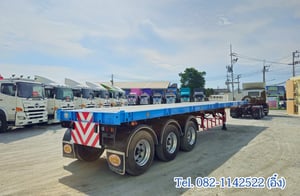 หางพื้นเรียบสามเพลา อู่ RCK ปี 2561 (4437)